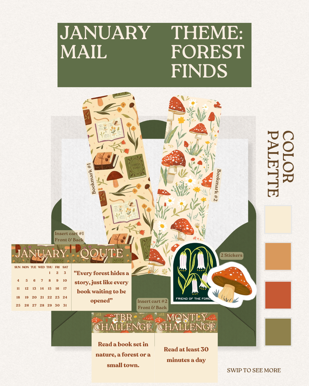 One More Chapter Club Mail