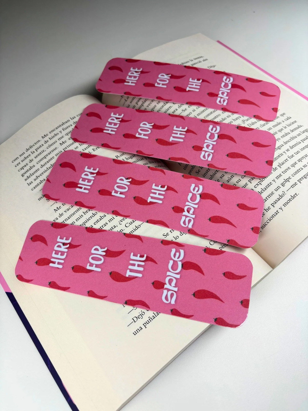 Here for the spice Bookmark