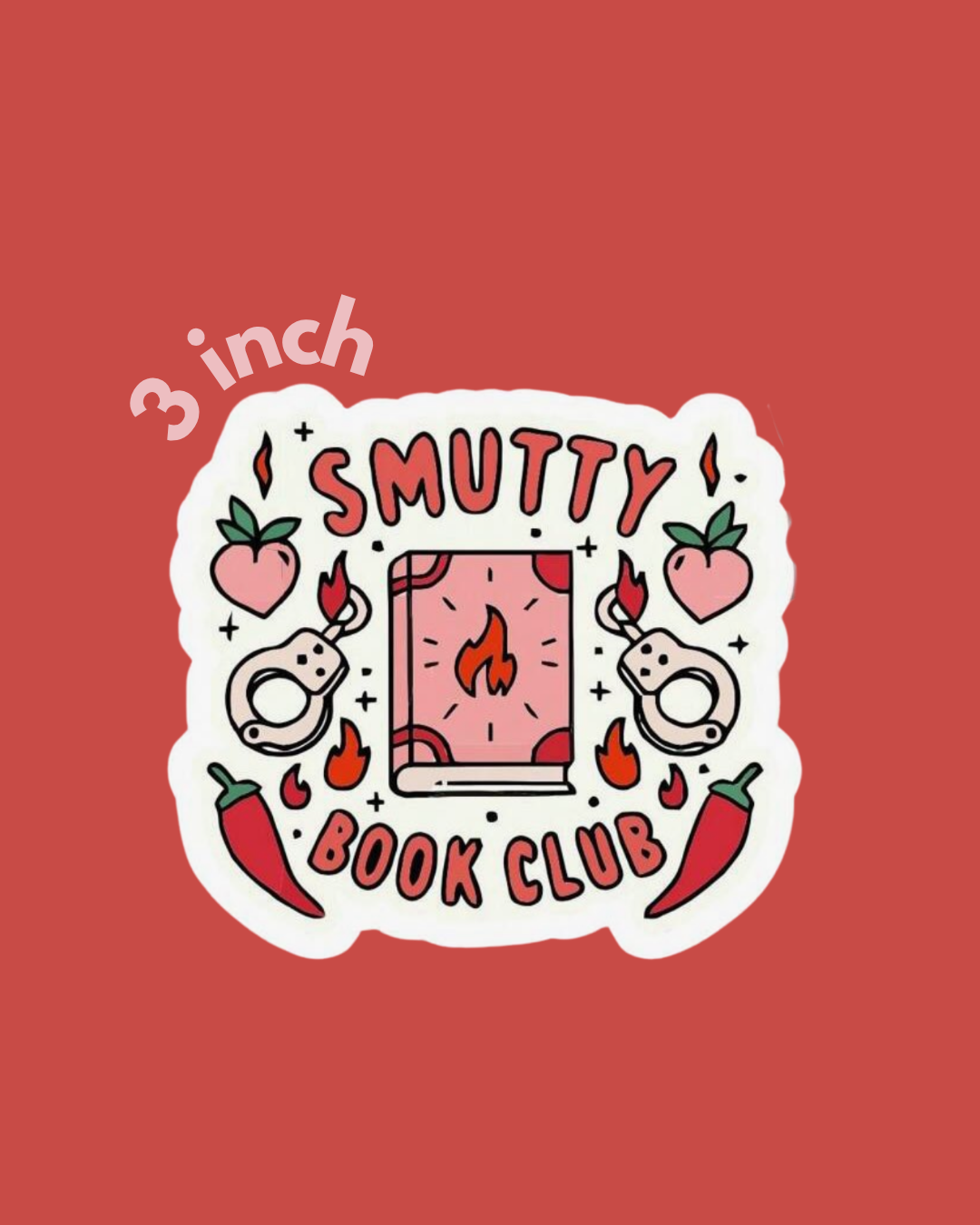 Smutty Book Club Sticker