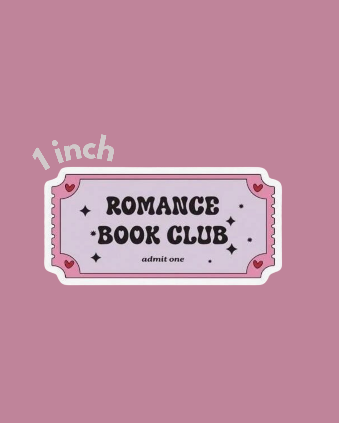 Romance Book Club Sticker