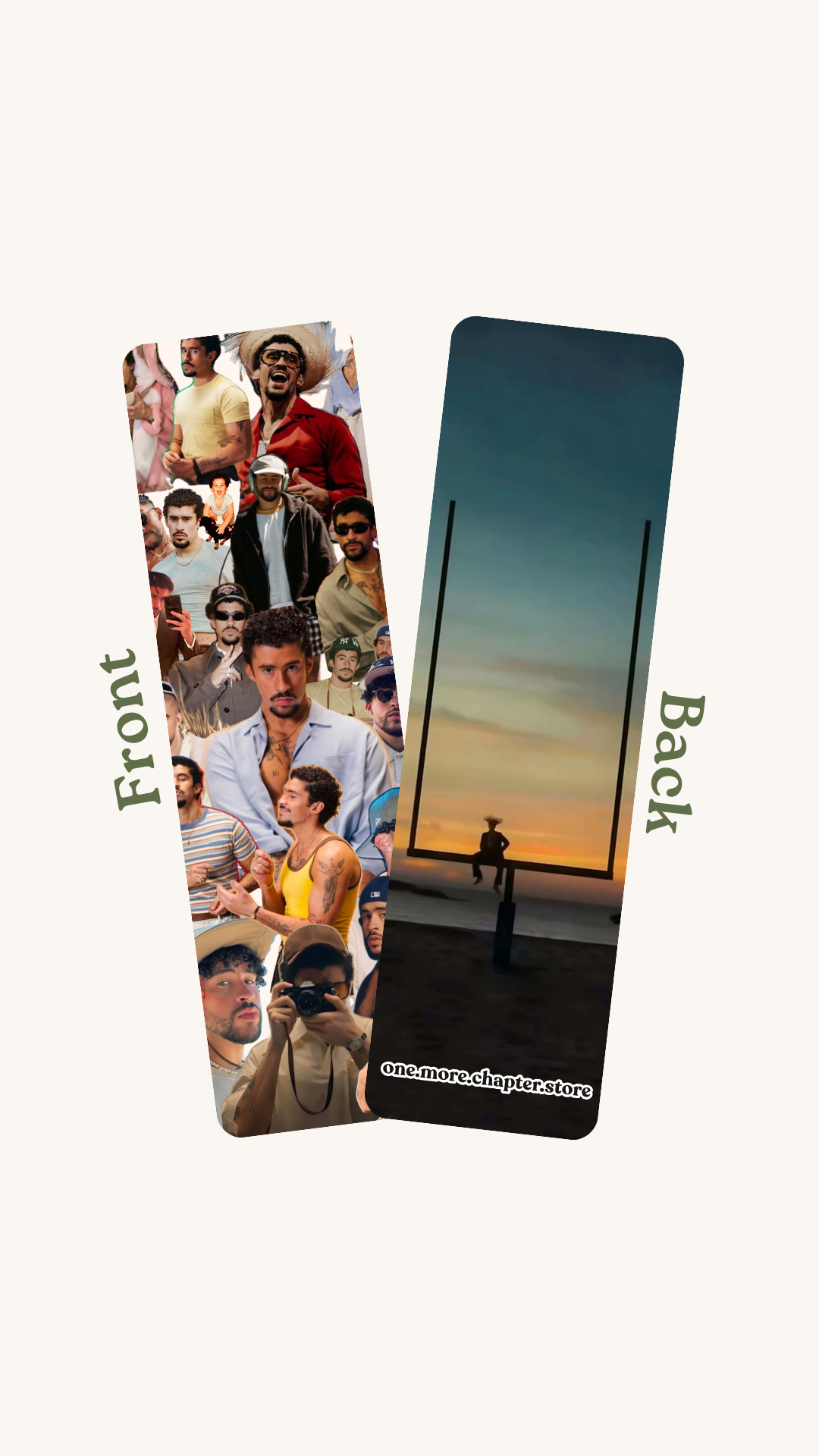 Bad Bunny Bowl Era Bookmark