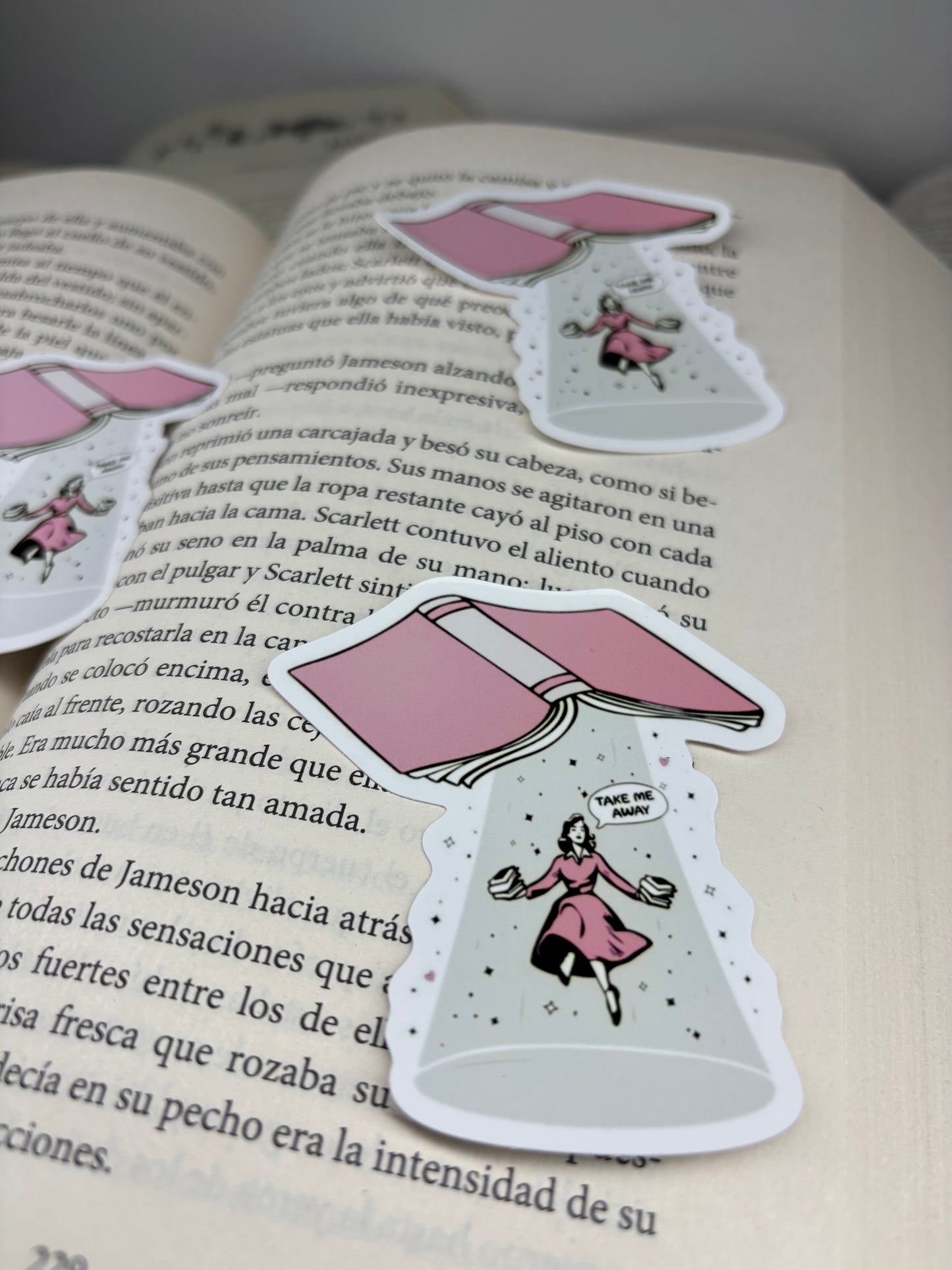 Lost in Chapter Sticker