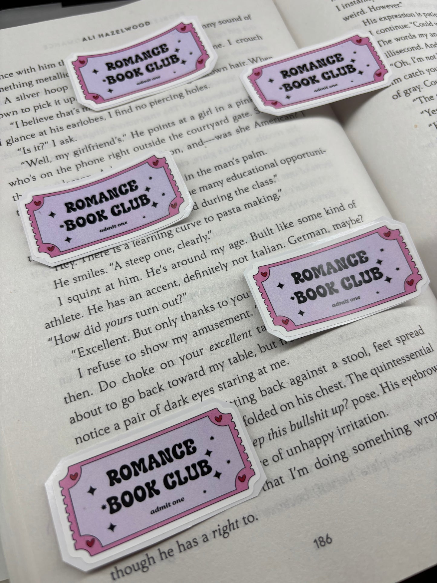 Romance Book Club Sticker