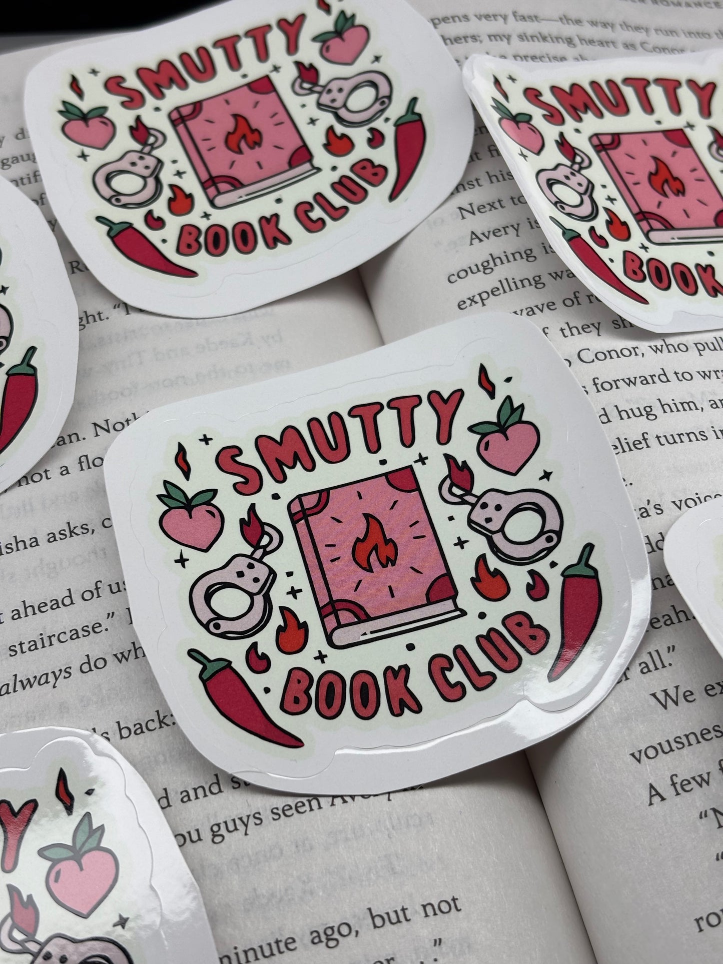 Smutty Book Club Sticker