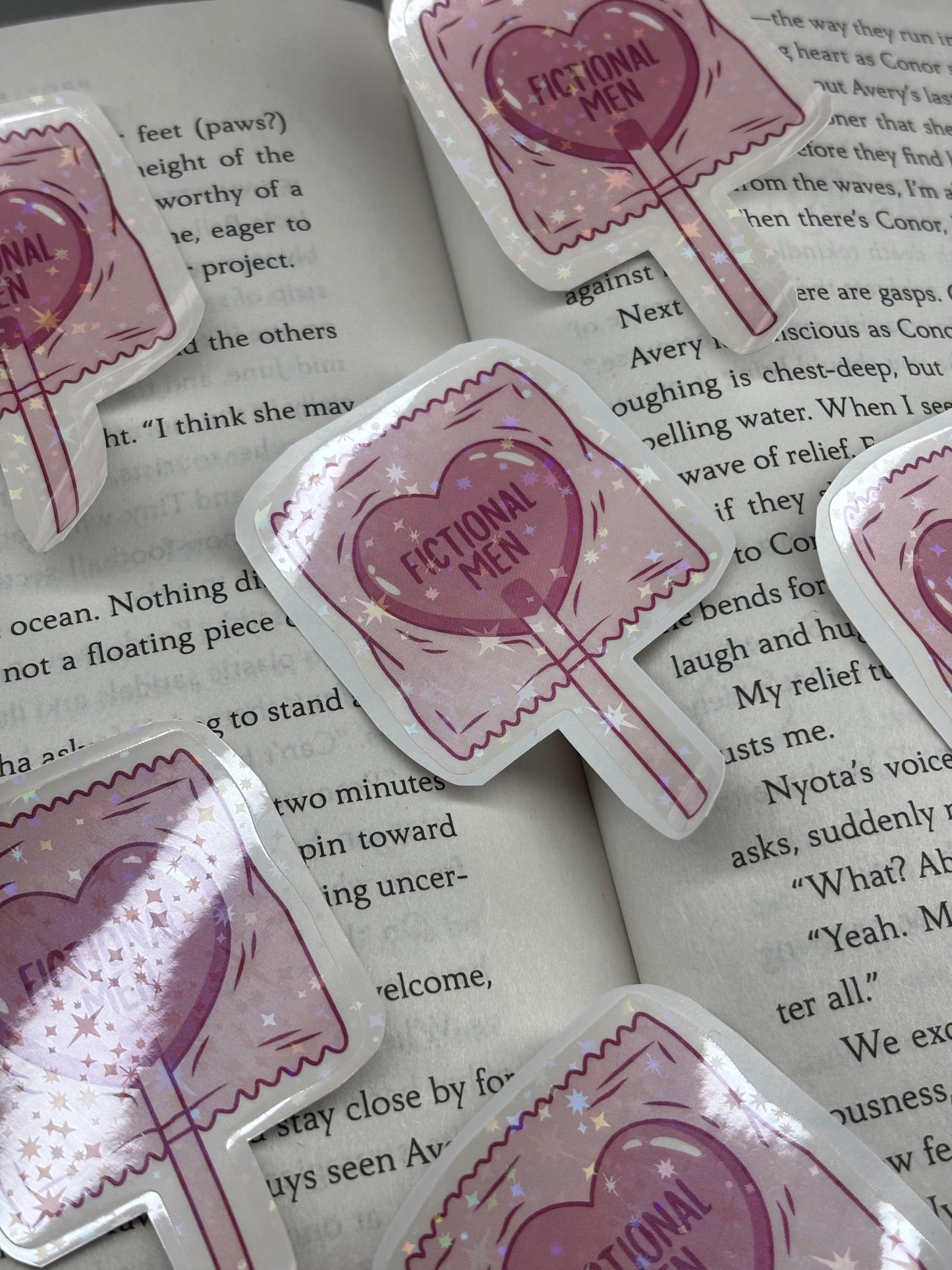 Fictional Men Sticker