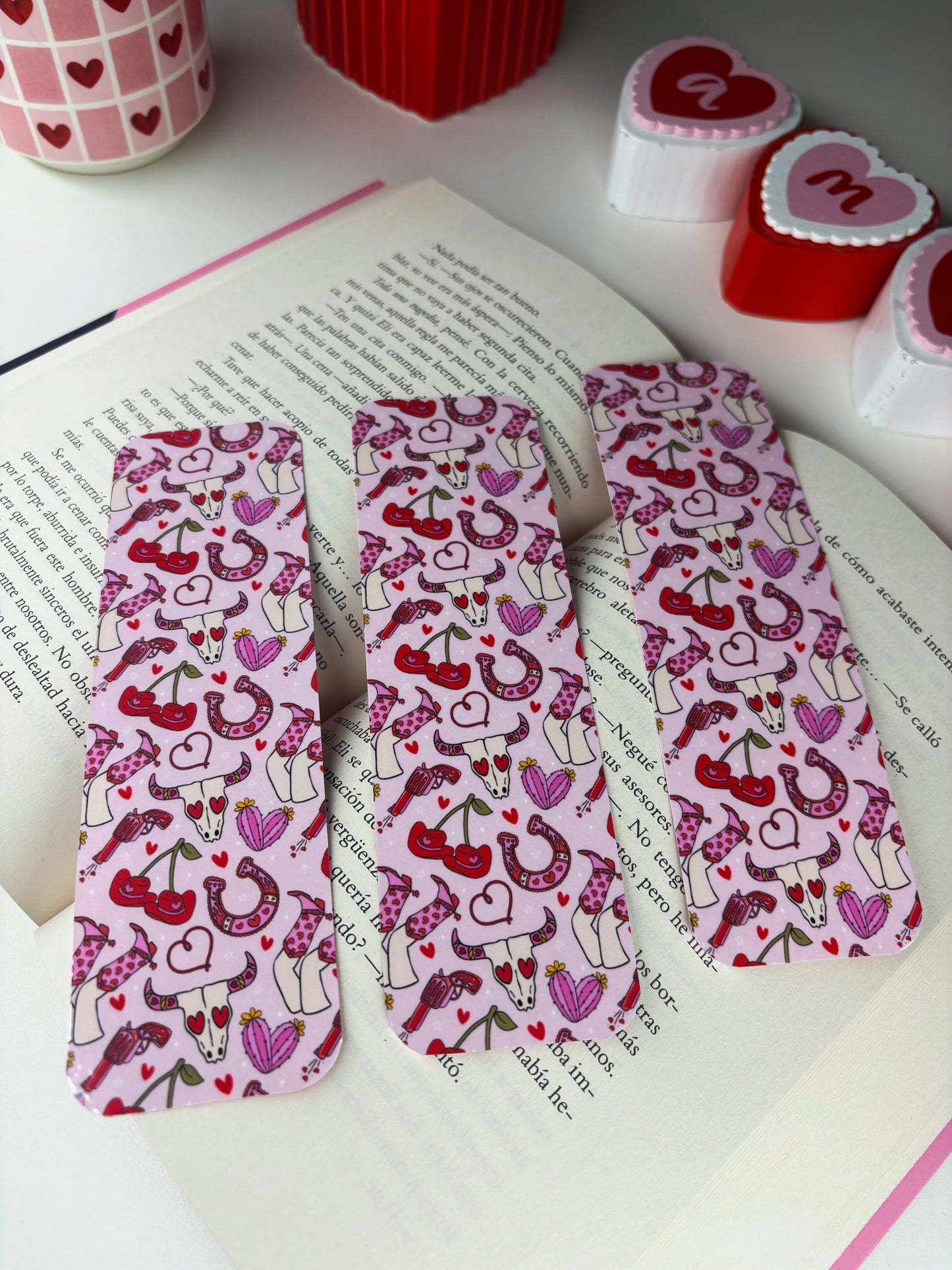 Cupid Cowgirl Bookmark
