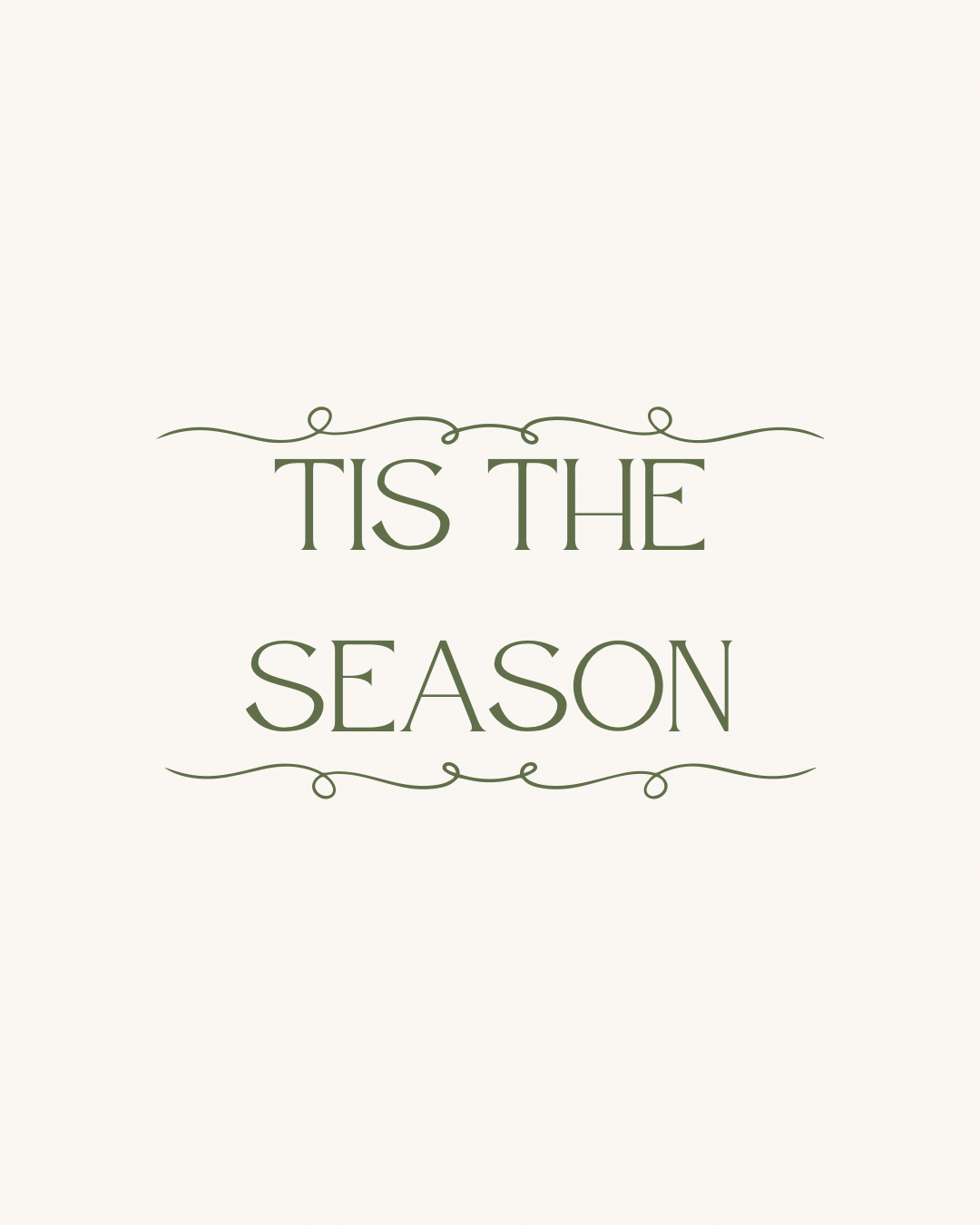 Tis the Season