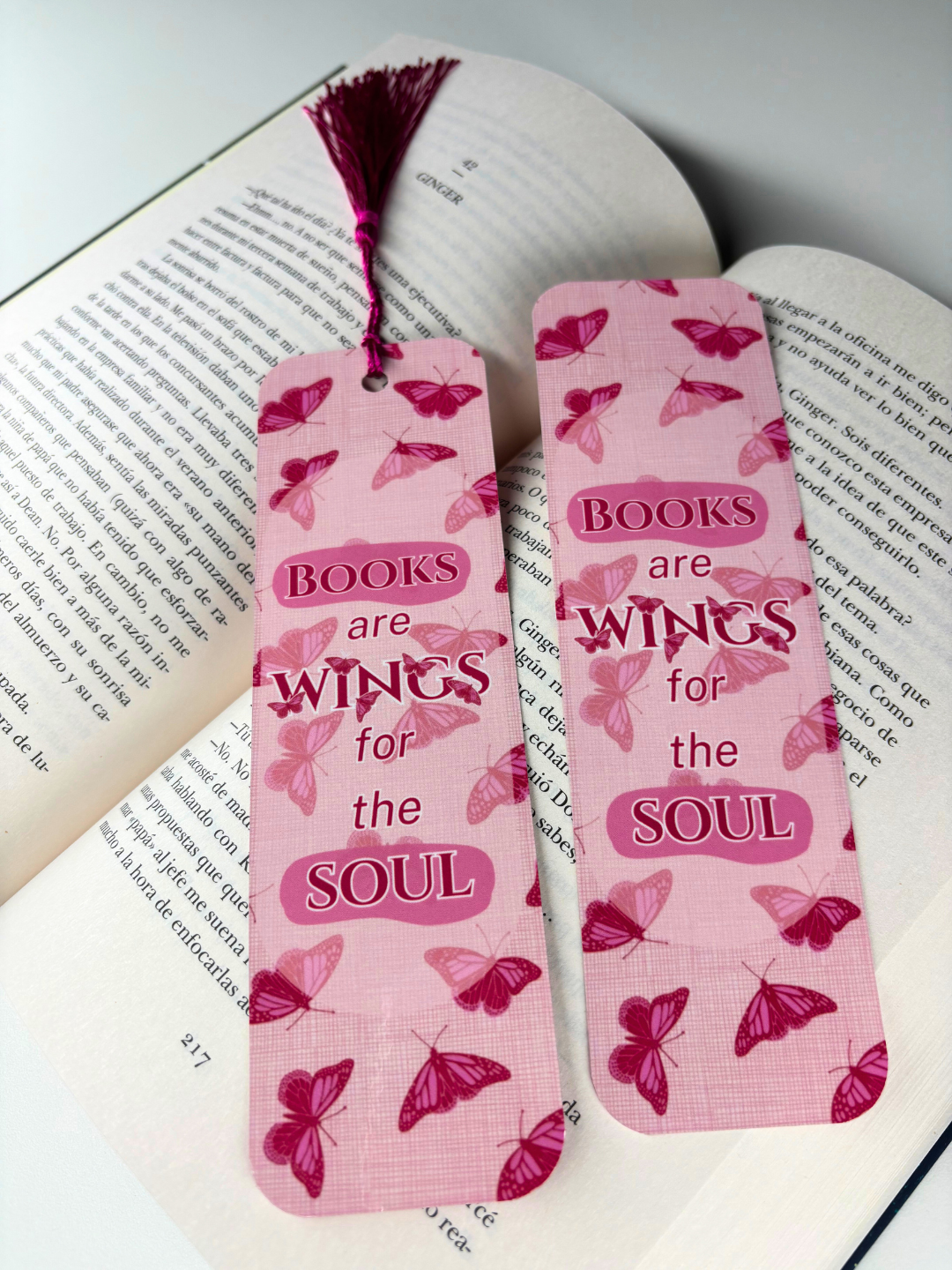 Wings for the Soul Bookmark