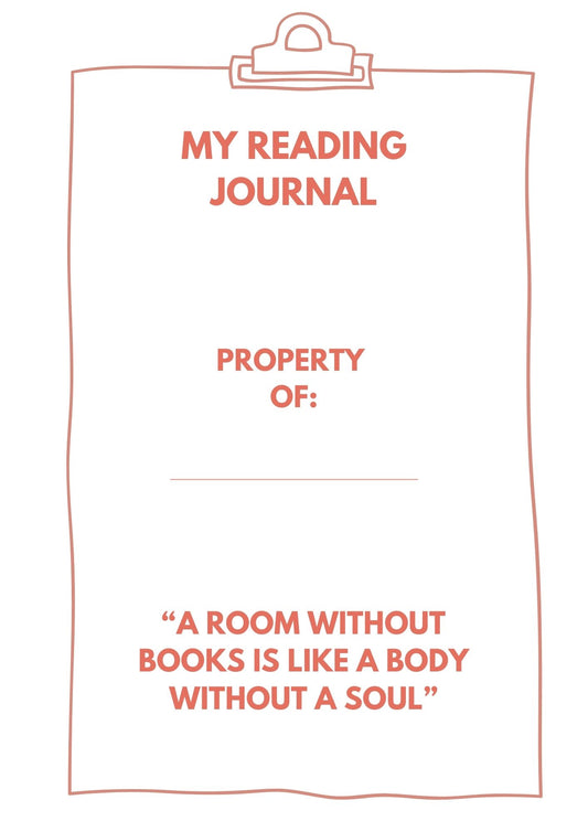 Strawberry Reading Journal