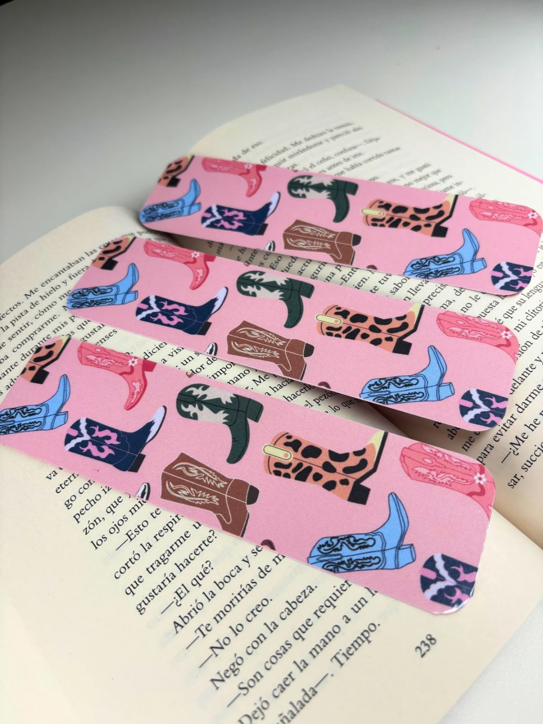Western Boots Bookmark