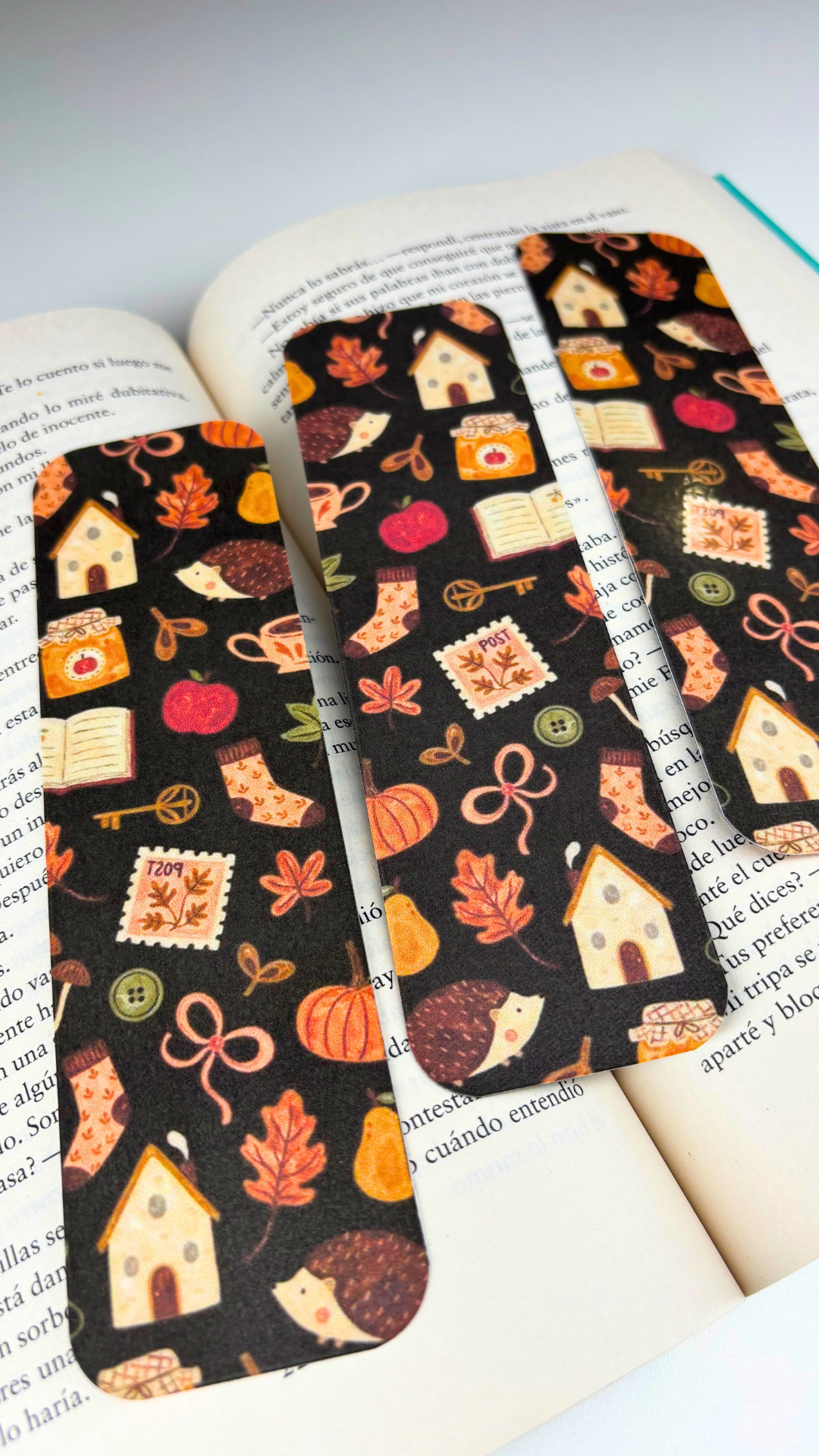Autumn Cottage Bookmark