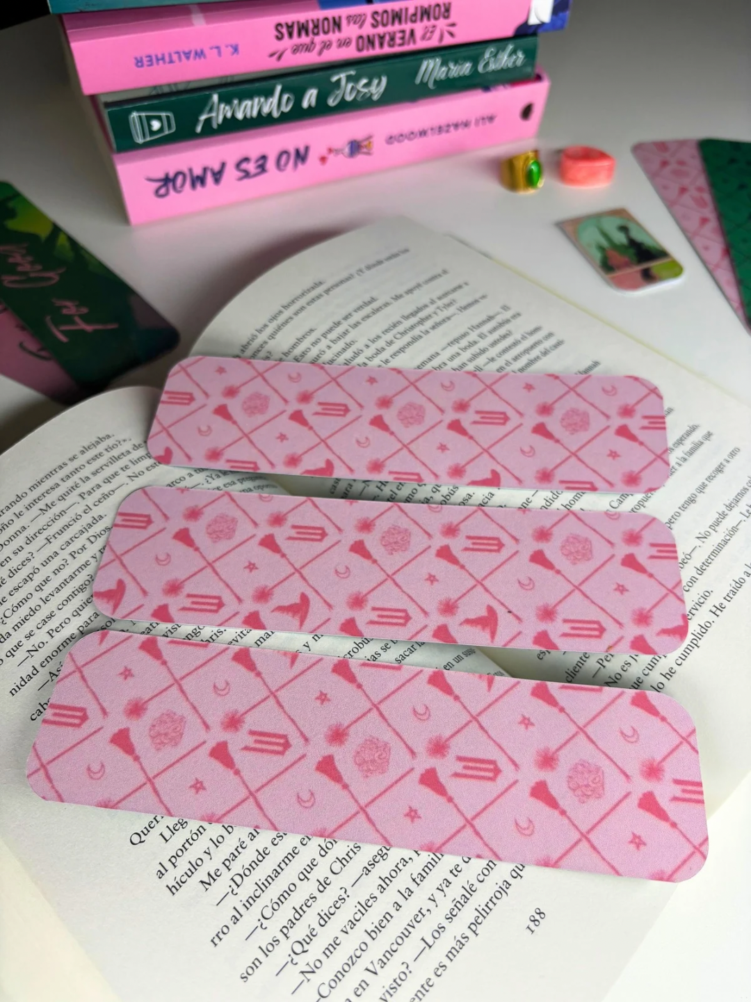 Pink of Oz bookmark