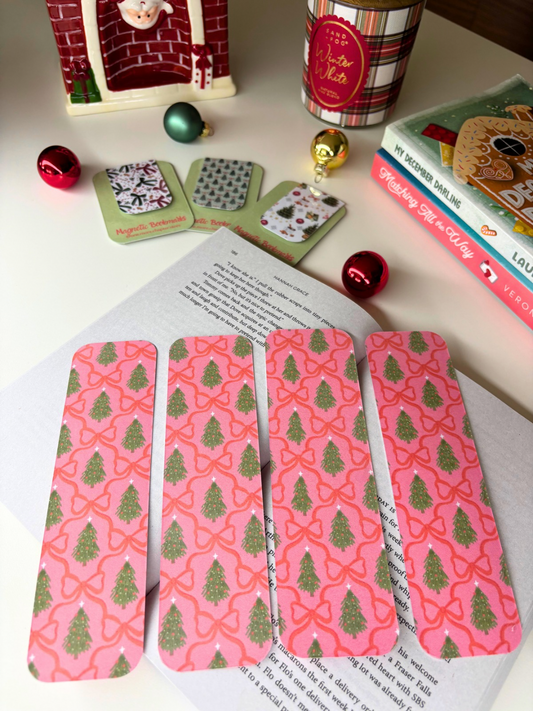 Pink Noel Bookmark