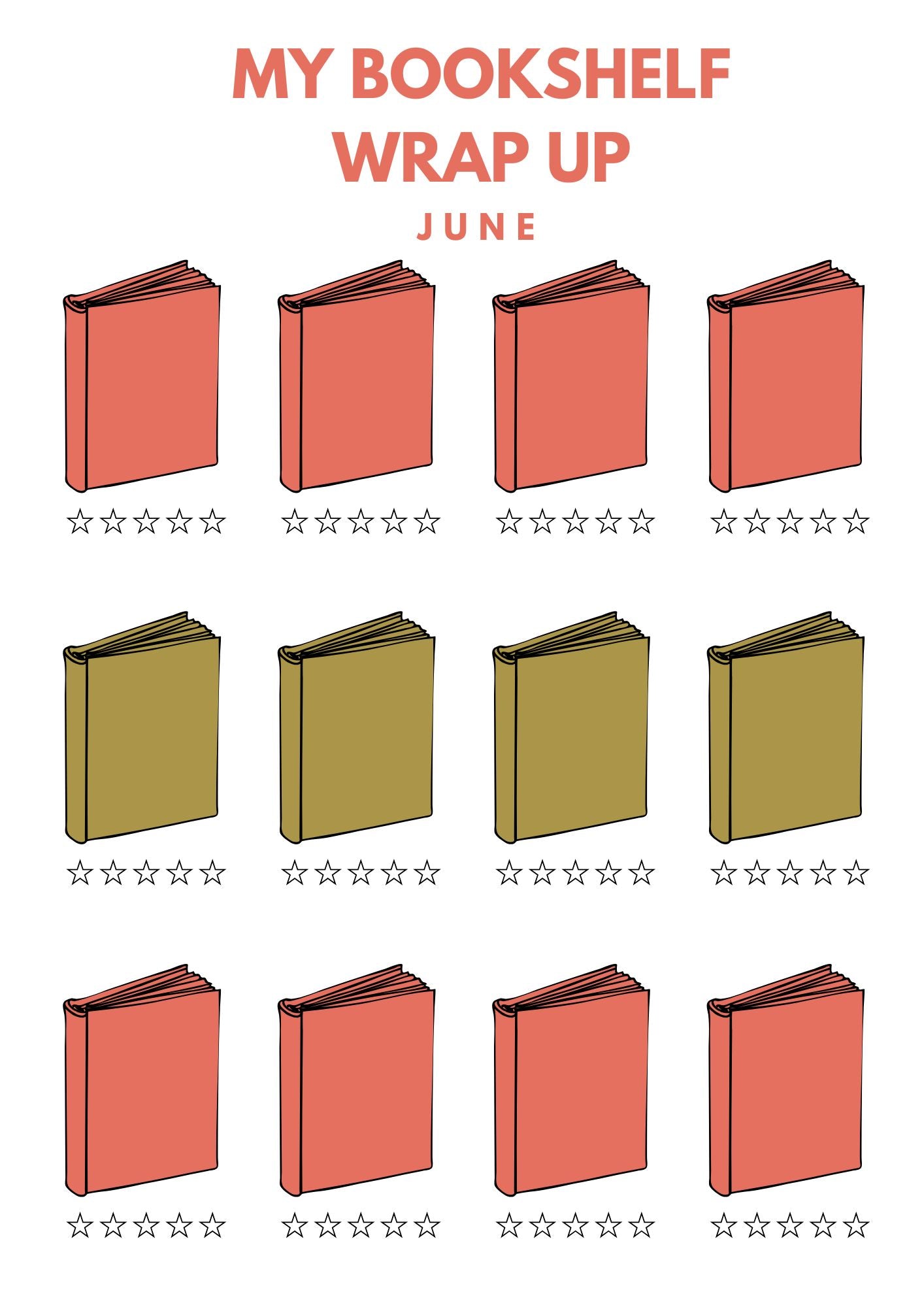 Strawberry Reading Journal