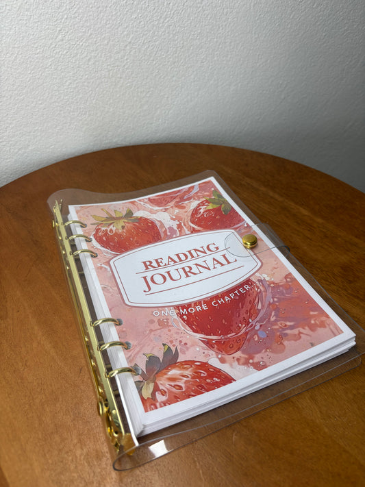 Strawberry Reading Journal