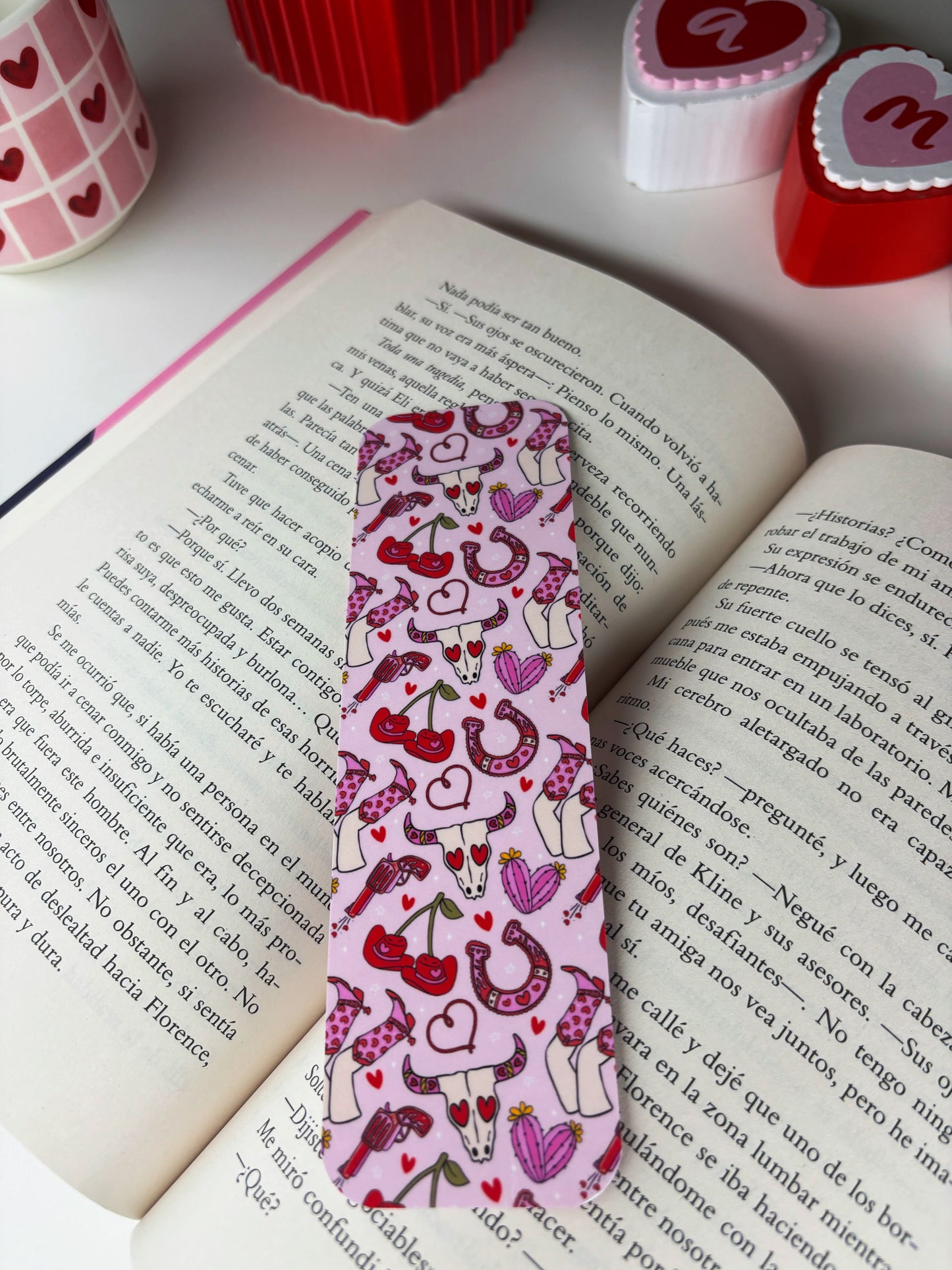 Cupid Cowgirl Bookmark