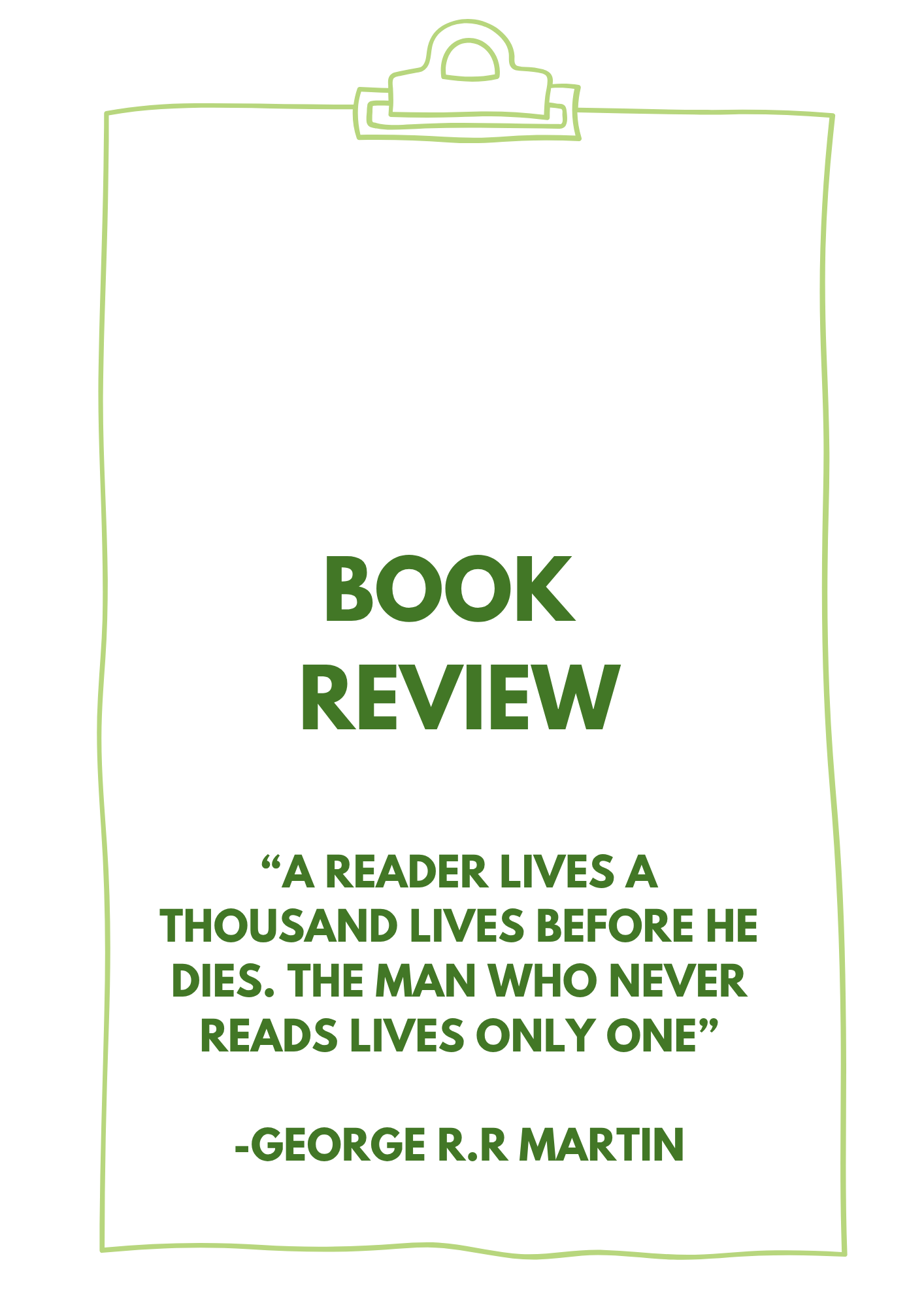 Lime Reading Journal