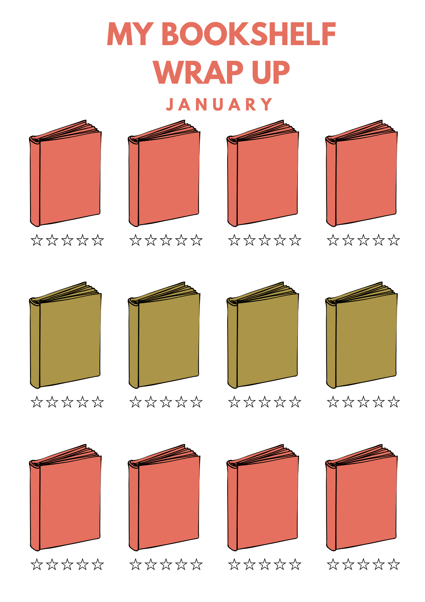 Strawberry Reading Journal